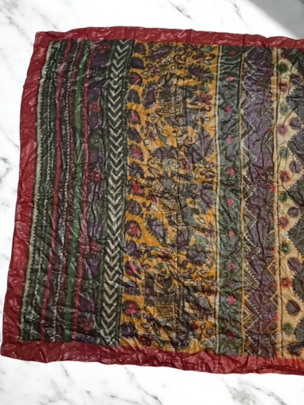 Specialty House SCARF Italy Metallic